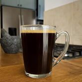 Pocillo 170ml Diseño Líneas En Vidrio